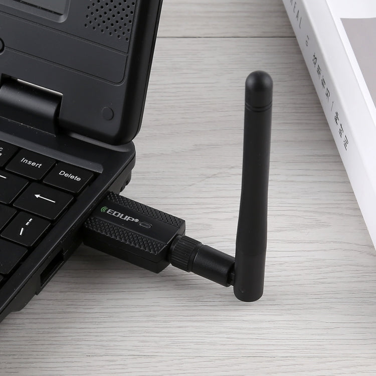 EDUP EP-AC1661 2 ใน 1 บลูทูธ 4.2 + Dual Band 11AC 600Mbps อะแดปเตอร์ไร้สาย USB ความเร็วสูงตัวรับสัญญาณ WiFi, EP-AC1661 600Mbps
