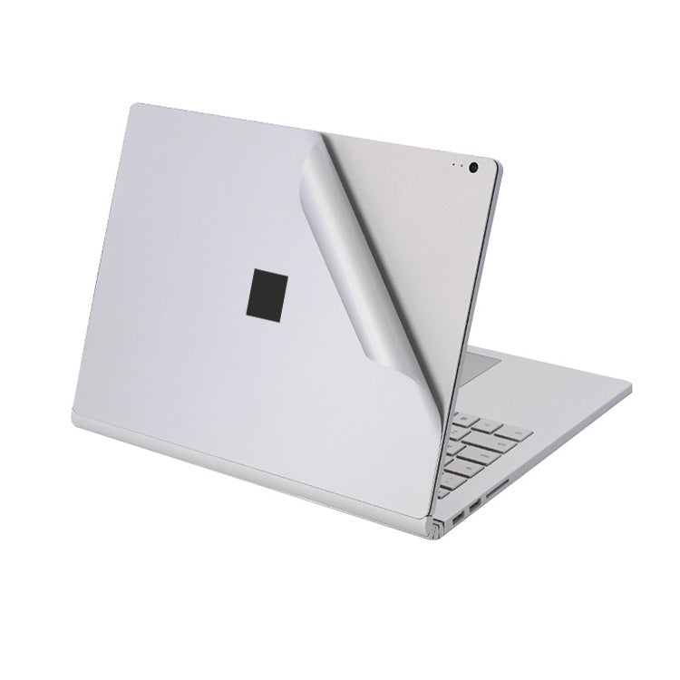 ชุดสติกเกอร์ฟิล์มป้องกันเปลือกโน้ตบุ๊ค 4 in 1 สำหรับ Microsoft Surface Book 2 15 นิ้ว