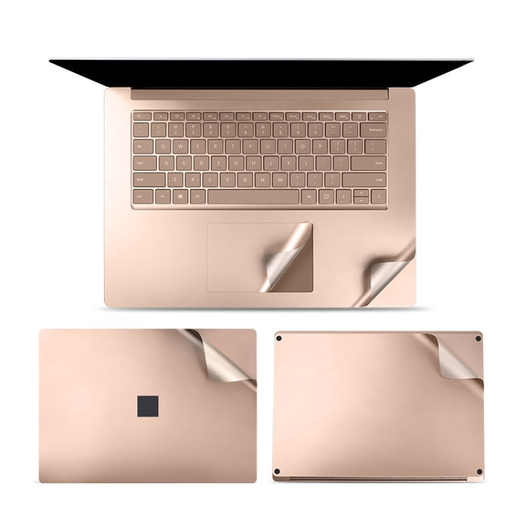 ชุดสติกเกอร์ฟิล์มป้องกันเปลือกโน้ตบุ๊ค 4 in 1 สำหรับแล็ปท็อป Microsoft Surface 3 15 นิ้ว, For Surface Laptop 3 15 inch