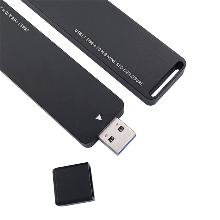 MSA7780 M.2 NVME PCI-E SSD เป็น USB 3.1 Type-A Plug-in HDD Box, NGFF to USB Type-A HDD