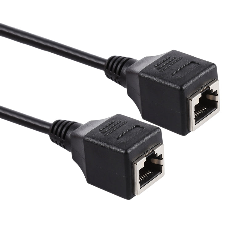สายเคเบิลต่อขยายเครือข่าย Ethernet LAN ตัวเมียถึงตัวเมีย RJ45 ความยาวสายเคเบิล: 60 ซม, 60cm
