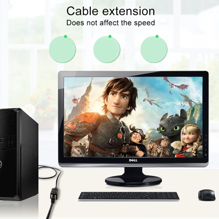 Crystal Network ตรงผ่านหัวต่อบรรทัด เชื่อมต่อ เทอร์มินัลคู่หญิงถึงอุปกรณ์ต่อขยายอินเทอร์เฟซ RJ45 หัวคู่, 2 Ports