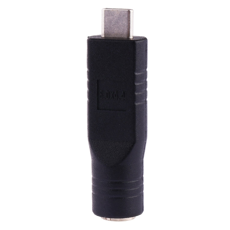 ปลั๊กอะแดปเตอร์เสียบตัวผู้ขนาด 6.0 x 4.4 มม. เป็น USB-C / Type-C เชื่อมต่อ, 6.0 x 4.4mm Female