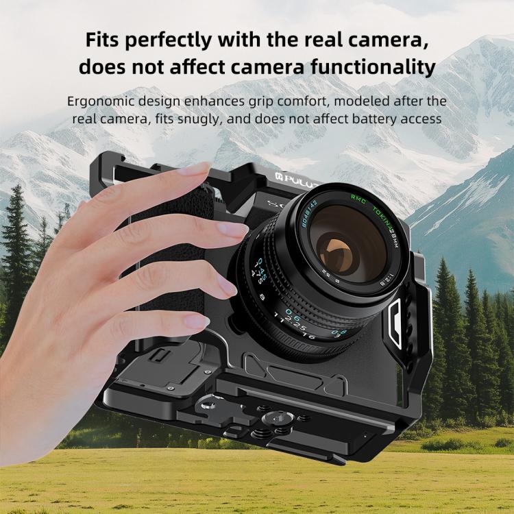 Bullseye Matte Black KG Stabilizer Rig สำหรับ Sony AF/YLC-7M4/H4/AH/AH/AH/HH-E, For Sony A7 IV Cage