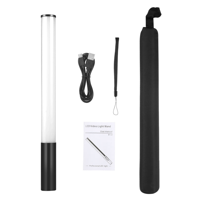 PULUZ ตัวโลหะ 2500-9000K RGB ความงามเติมแสงสีเต็มรูปแบบการถ่ายภาพมือถือไฟ LED, Metal Body Fill Light
