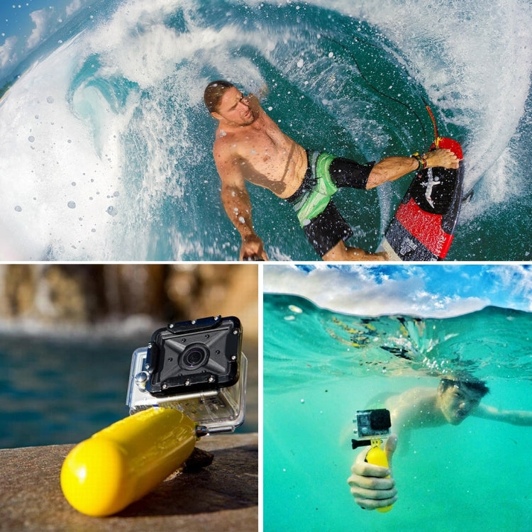 PULUZ ลอยจับมือจับ Bobber พร้อมสายรัดสำหรับ GoPro Hero11 Black / HERO10 Black / HERO9 Black / HERO8 / HERO7 / 6/5/5 เซสชัน / 4 เซสชัน / 4/3+ / 3/2/1, Insta360 ONE R, DJI Osmoกล้องแอคชั่นและกล้องแอคชั่นอื่นๆ, Bobber Hand Grip