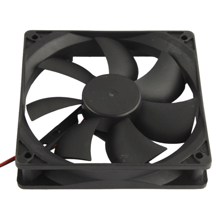 พัดลมระบายความร้อน 4 พินขนาด 120 มม. พร้อมขั้วต่อคู่, 120mm 4-pin