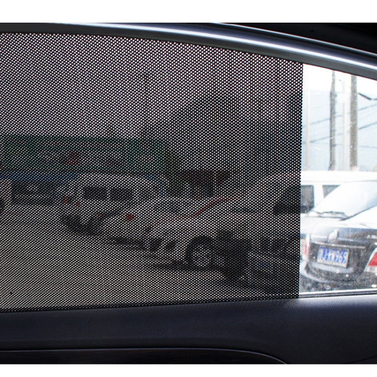 2 ชิ้นรถยนต์จัดแต่งทรงผมป้องกันรังสียูวีสติกเกอร์ไฟฟ้าสถิต, UV Protection