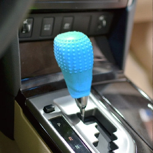 Universal Elasticity Nonslip Soft ซิลิโคนรถเกียร์ SHIFT KNOB COVER