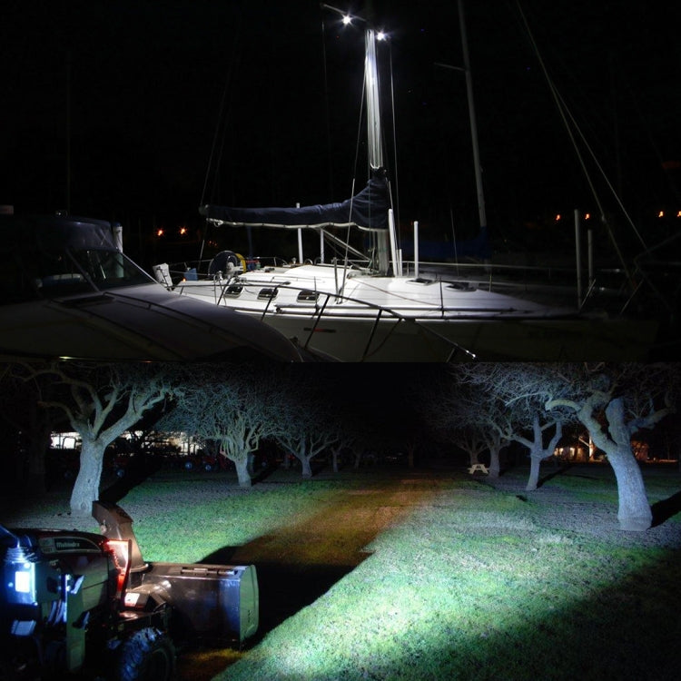 18W 6 LED แสงสีขาว Floodlight โคมไฟวิศวกรรม / กันน้ำ IP67 SUVs Light, DC 10-30V, 6 LED Floodlight