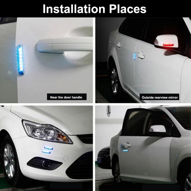 จัดแต่งทรงผมรถ Solar Flash LED ไฟตกแต่งป้องกันการชนกัน, Anti-collision Decorative Light