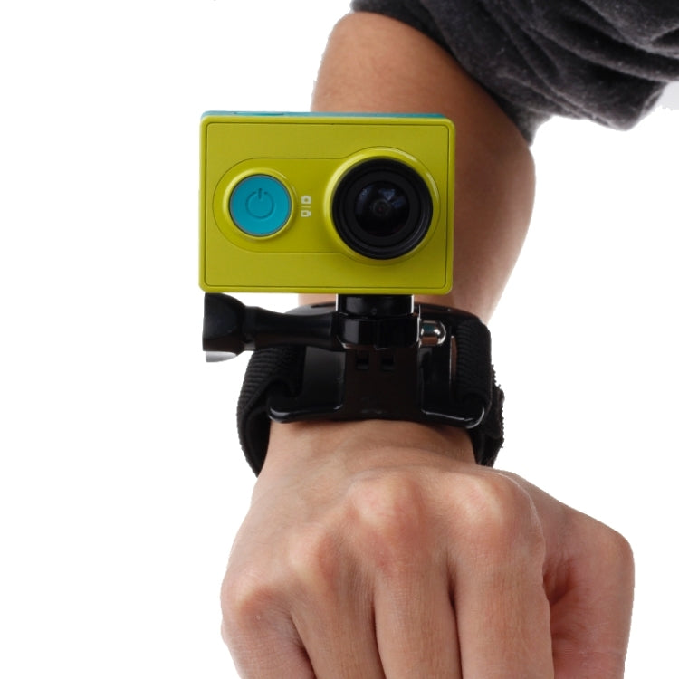เข็มขัดรัดแขน GP110 / สายรัดข้อมือ + ตัวเชื่อมต่อสำหรับ GoPro Hero11 Black / HERO10 Black / HERO9 Black / HERO8 Black / HERO7 / 6/5/5 เซสชัน / 4 เซสชัน / 4/3+ / 3/2/1, Insta360 ONE R,DJI Osmo Action และกล้องแอคชั่นอื่นๆ, GP110