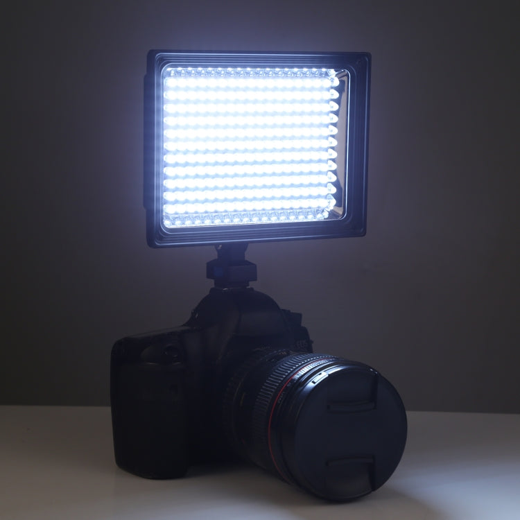 LED-187A 187 ไฟวิดีโอ LED สำหรับกล้อง/กล้องวิดีโอและ 7.4 V 4400 mAh Sony NP-F770 แบตเตอรี่ลิเธียมไอออน & พร้อมแผ่นนุ่ม & ตัวกรองสีเหลือง, 187 LED with NP-F770