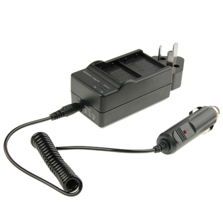3 in 1 Digital Camera Dual Battery Car Charger สำหรับ GoPro HERO3 + / 3 AHDBT-201 / AHDBT-301, US Plug, UK Plug, AU Plug