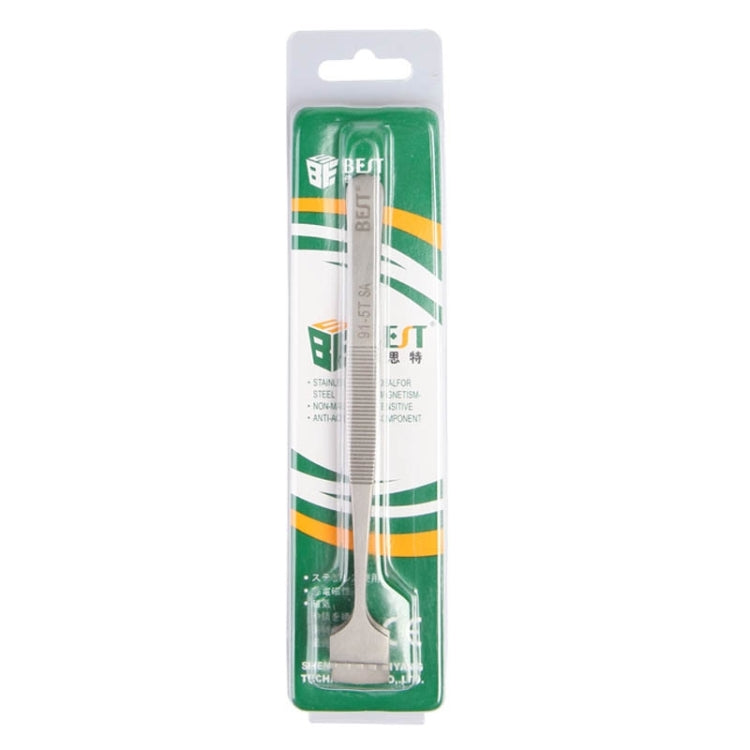 BEST BST-91-5T SA แหนบเวเฟอร์สแตนเลสระดับมืออาชีพสำหรับเวเฟอร์ซิลิคอน, BST-91-5T
