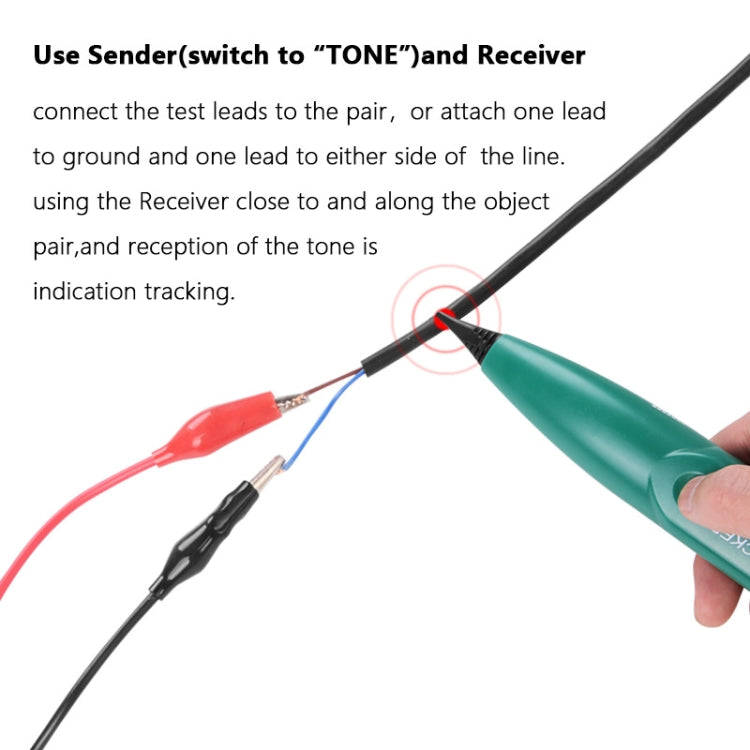 MS6812 Professional Cable Tracker เครื่องทดสอบตำแหน่งเบรกพอยต์, Breakpoint location Tester