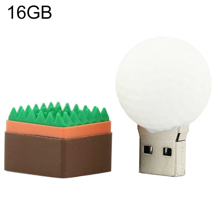 แฟลชดิสก์ USB สไตล์กอล์ฟ 16GB, 2GB, 4GB, 8GB, 16GB