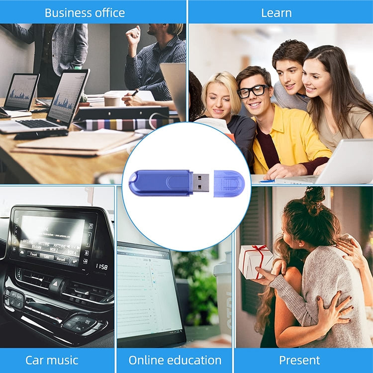 แฟลชดิสก์ USB ขนาด 8GB, 8GB (Blue)