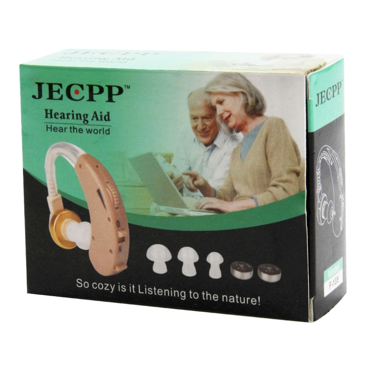 JECPP เครื่องช่วยฟังแบบปรับโทนเสียงด้านหลังหู, F-135