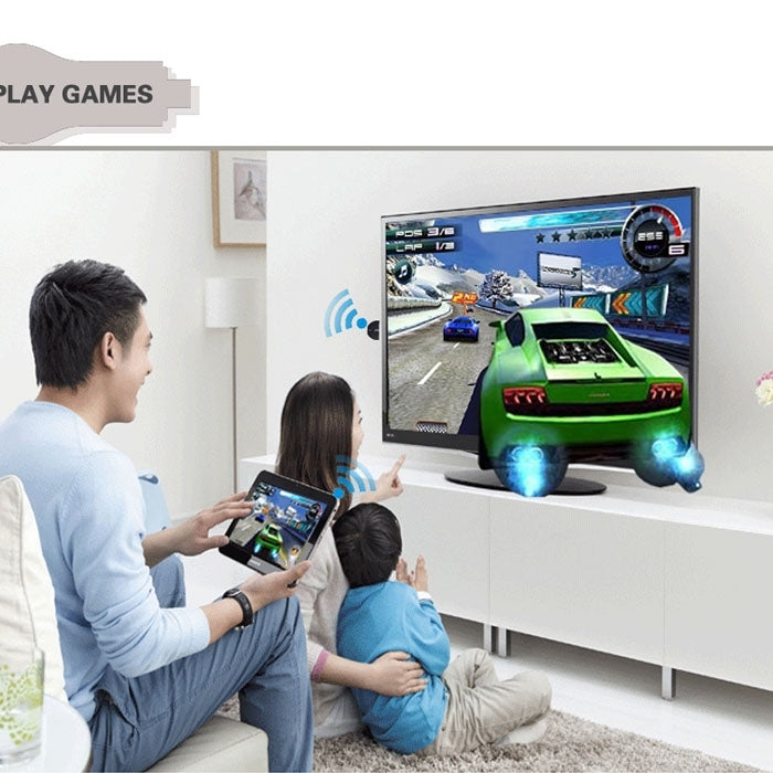 M2 PLUS WiFi HDMI Dongle Display Receiver, CPU: Cortex A9 1.2GHz, รองรับ Android / iOS, M2 PLUS