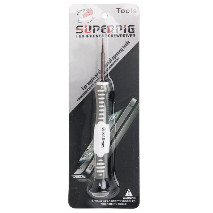 เครื่องมือเปิดระดับมืออาชีพสำหรับ iPhone 5 & 5S & 5C / iPhone 4 และ 4S, 0.8 Pentalobe (Grey)
