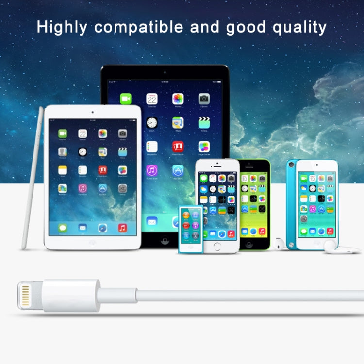 สายชาร์จข้อมูล USB to 8 Pin Sync ความยาวสายเคเบิล: 3 ม, 3m