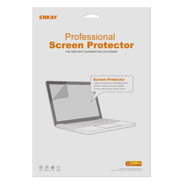 ฟิล์มกันรอยหน้าจอ ENKAY สำหรับ Macbook Pro พร้อมจอแสดงผล Retina 13.3 นิ้ว, HD