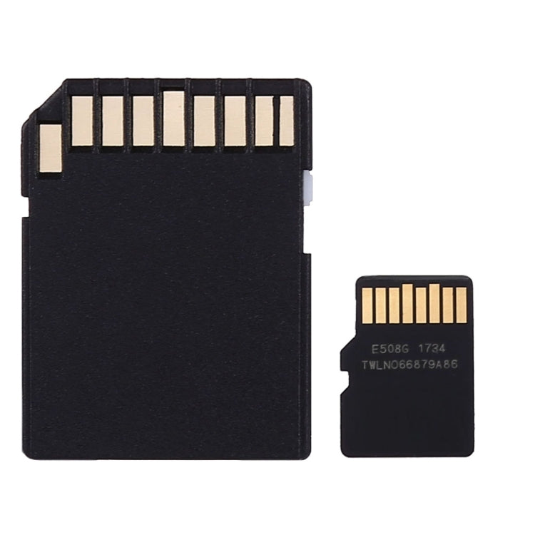 การ์ดหน่วยความจำ Micro SD (TF) ความเร็วสูงคลาส 10 ขนาด 4GB จากไต้หวัน เขียน: 8mb/s อ่าน: 12mb/s (ความจุจริง 100%), 4GB Naked Card