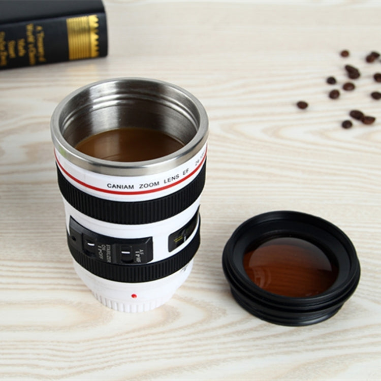 400ML เลนส์กล้องถ้วยแก้ว Caniam EF 24-105 มม.F4 ถ้วยกาแฟนมเป็นของขวัญ, 400ML, Camera Lens Cup