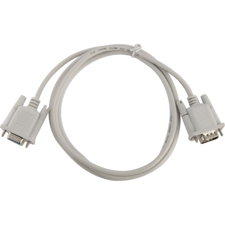 DB9 ชายกับหญิง RS232 9Pin Serial Extension Cable, ความยาว: 1.5 ม, RS232 Male to Male