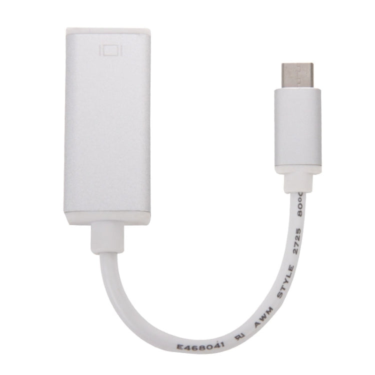 สายแปลง USB-C / Type-C 3.1 เพื่อแสดงสำหรับ MacBook 12 นิ้ว, Chromebook Pixel 2015, แท็บเล็ตพีซี Nokia N1, ความยาว: ประมาณ 10 ซม., Type-C 3.1