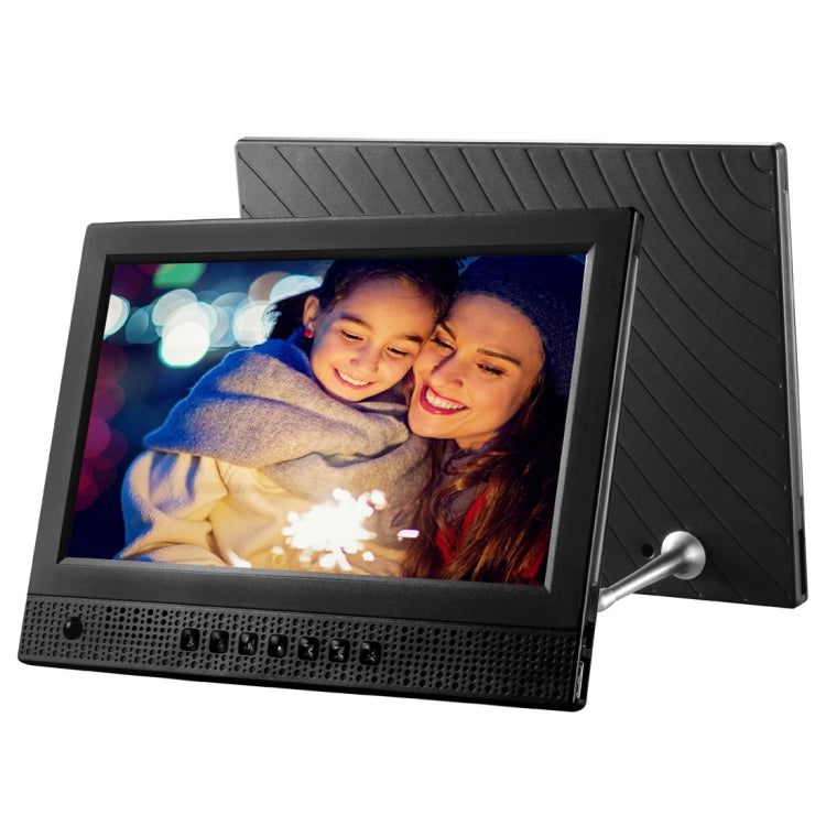 จอแสดงผล LED 10.1 นิ้ว เครื่องเล่นเพลงและภาพยนตร์มัลติมีเดีย กรอบรูปดิจิตอลพร้อมรีโมทคอนโทรล โปรแกรม Allwinner E200s รองรับดิสก์ USB / การ์ด SD เซ็นเซอร์ร่างกาย ลำโพงสเตอริโอในตัว, 10.1 inch, 10.4 inch