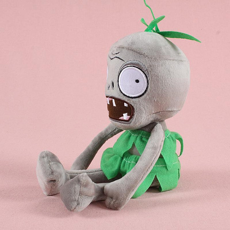 ตุ๊กตาซอมบี้สวมชุดสีเขียวน่ารักพร้อมสายโซ่ ขนาด 20x16x10ซม, Wearing the Green Dress Zombie