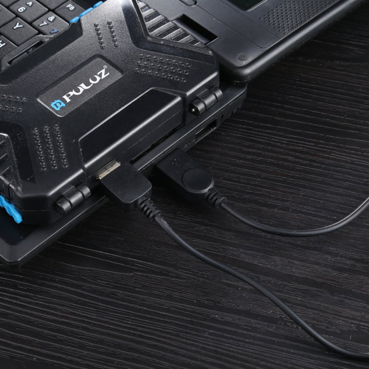 สาย USB 2.0 AF ถึง Micro-B + USB 2.0 OTG สำหรับ Samsung Galaxy Note III / N9000 พร้อม Power ความยาว: 24 ซม. (สีดำ)