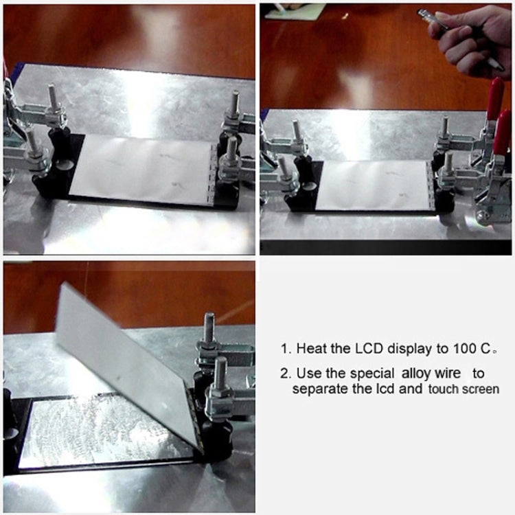 LCD และแผงสัมผัสแยกลวดโลหะผสมพรีเมี่ยมสำหรับ iPhone / Samsung / HTC / Sony (ความยาว: 100 ม.), Length: 100m