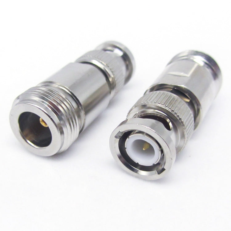 ปลั๊ก BNC UG-255/U ชุบนิกเกิลเข้ากับขั้วต่อแจ็ค UHF, BNC To UHF