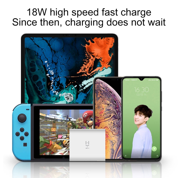 ต้นฉบับ Xiaomi Youpin ZMI 20W Type-C / USB-C อะแดปเตอร์ชาร์จด่วน, ปลั๊ก US