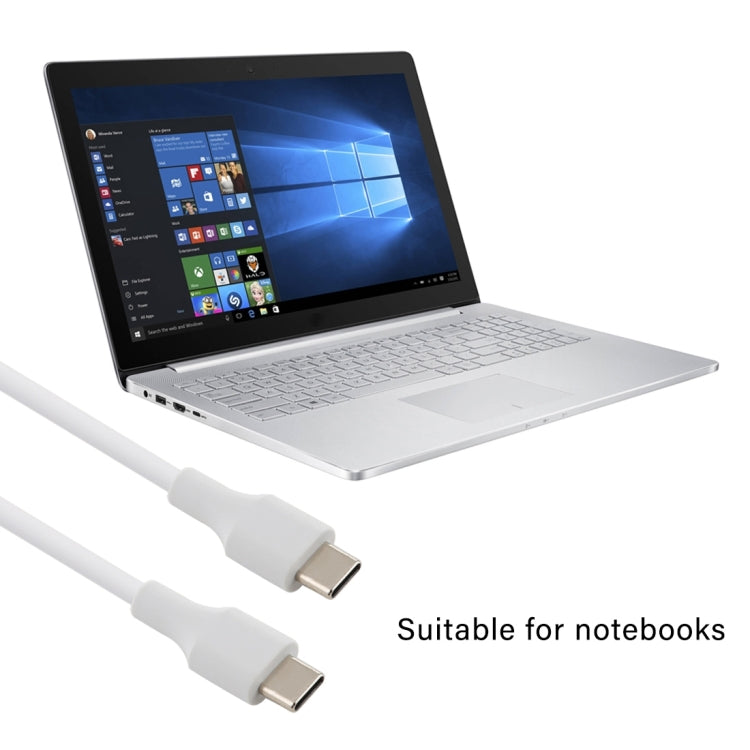 5A USB-C / Type-C ชายกับ USB-C / Type-C ชาย PD สายชาร์จเร็ว, ความยาวสายเคเบิล: 1.8 ม., Type-C Male to Type-C Male