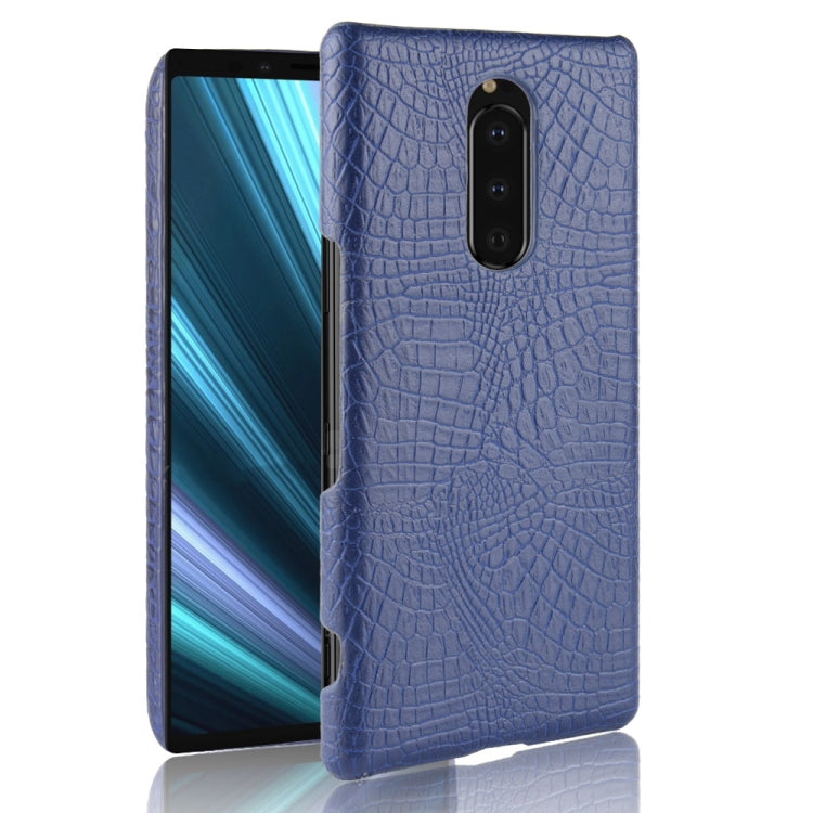 เคส PC + PU เนื้อจระเข้กันกระแทกสำหรับ Sony Xperia 1, Sony Xperia 1, For Sony Xperia 1
