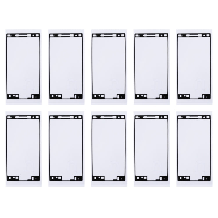 10 ชิ้นสำหรับ Sony Xperia X Compact / X Mini Front Housing กาว, For Sony Xperia X Compact