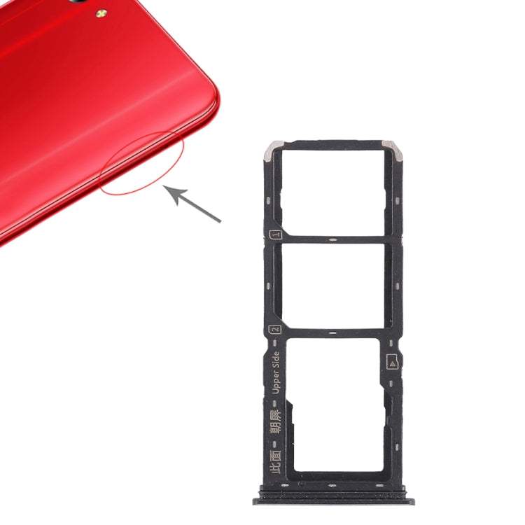 สำหรับ Vivo Y83 2 x ถาดซิมการ์ด + ถาดการ์ด Micro SD, For Vivo Y83