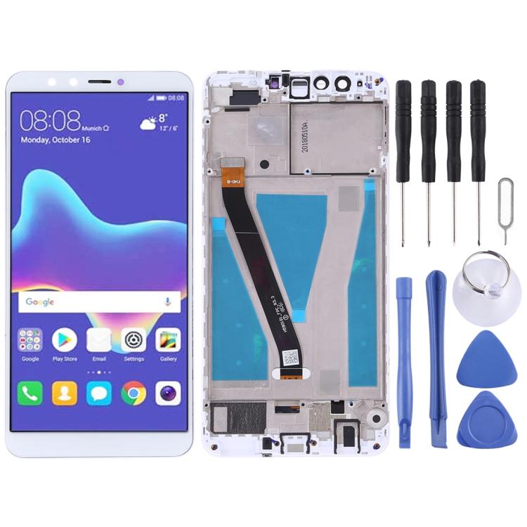 หน้าจอแอลซีดีและชุดประกอบDigitizerพร้อมกรอบสำหรับHuawei Enjoy 8 Plus, For Huawei Enjoy 8 Plus