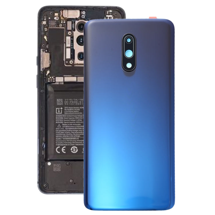 สำหรับ OnePlus 7 ฝาหลังแบตเตอรี่เดิมพร้อมฝาครอบเลนส์กล้อง, For OnePlus 7,Original, For OnePlus 7,Original (Red), For OnePlus 7 (Original)