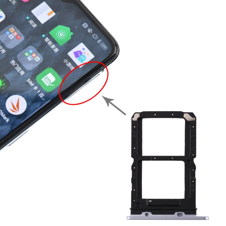 สำหรับถาดซิมการ์ด Realme X2 Pro + ถาดซิมการ์ด, For OPPO Realme X2 Pro, For Realme X2 Pro