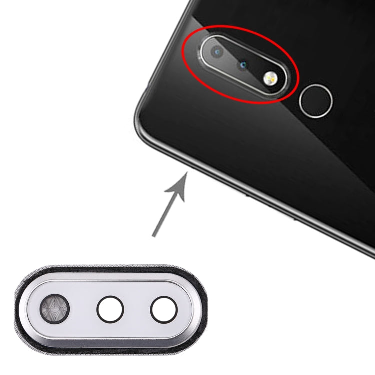 ฝาครอบเลนส์กล้องสำหรับ Nokia X6, For Nokia X6
