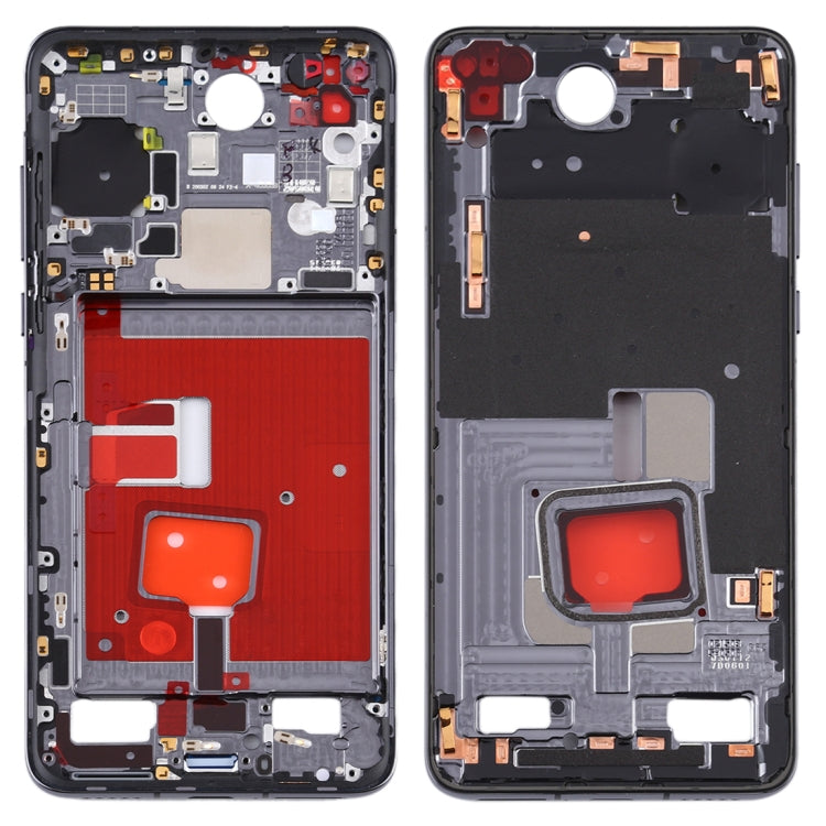 แผ่นปิดกรอบกลางดั้งเดิมพร้อมปุ่มด้านข้างสำหรับ Huawei P40, For Huawei P40, For Huawei P40(Original)