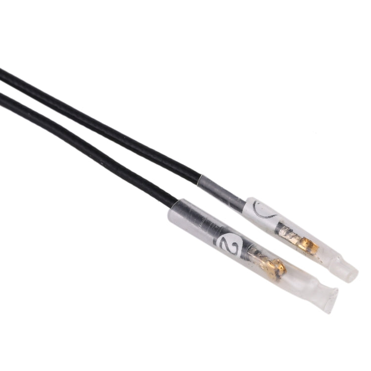 1 คู่ IPX4 9260ac WiFi 4G เสาอากาศดูอัลแบนด์ PFC Flex Cable สำหรับ M.2, ความยาว: 46 ซม. 63 ซม.