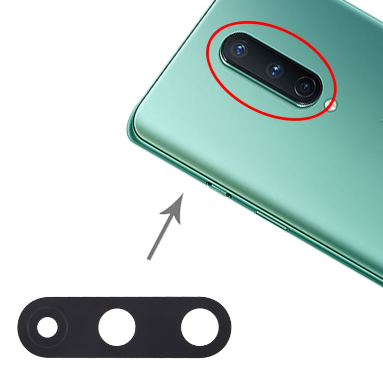 สำหรับ OnePlus 8 10 ชิ้นเลนส์กล้องด้านหลังต้นฉบับ, For OnePlus 8