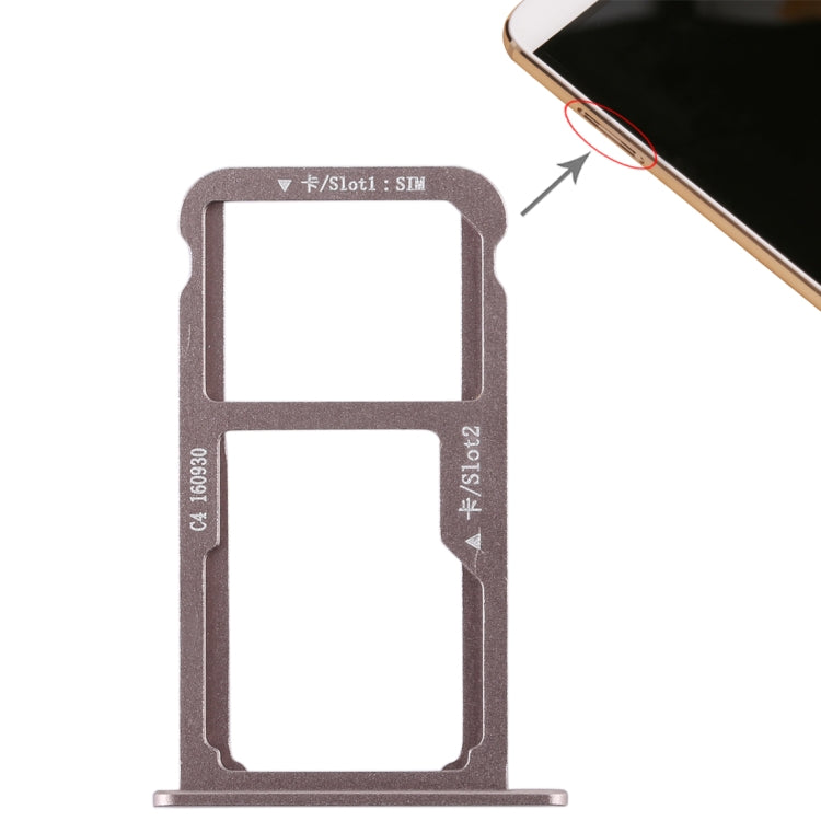 ถาดซิมการ์ด + ถาดซิมการ์ด / การ์ด Micro SD สำหรับ Huawei G9 Plus, For Huawei G9 Plus