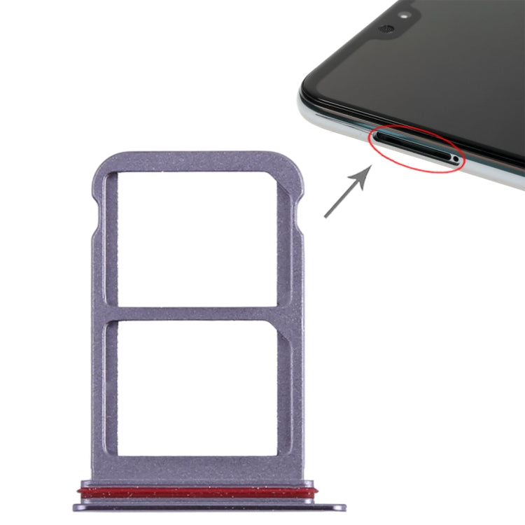ถาดซิมการ์ด + ถาดซิมการ์ดสำหรับ Huawei P20 Pro, For Huawei P20 Pro